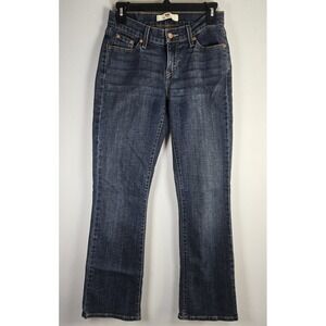 Levi's 529 4M‎ Curvy Boot Leg Blue Jeans Denim Mid Rise Preppy Western Rodeo